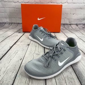 Nike Free RN 2018 Wolf Grey Women’s Running Sneaker NEW